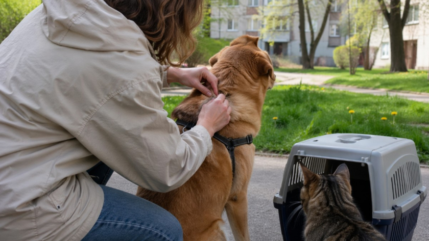 Весенние клещи рядом с домом: как вовремя закрыть риск для собаки и кошки, пока сезон только набирает силу
