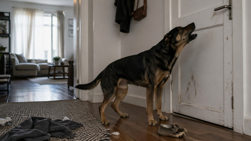 Скулеж, испорченные вещи и паника у двери: что на самом деле стоит за «вредным» поведением собаки в одиночестве