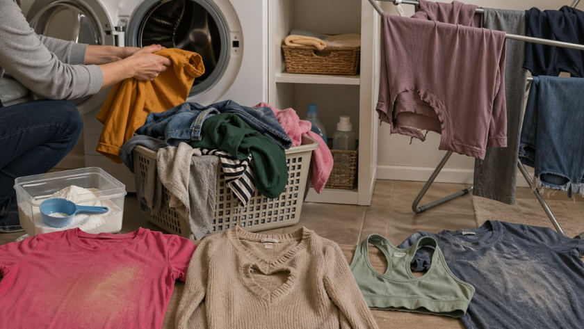 Стирка «убивает» вещи незаметнее, чем кажется: какие ошибки лишают одежду цвета, формы и аккуратного вида уже через несколько месяцев