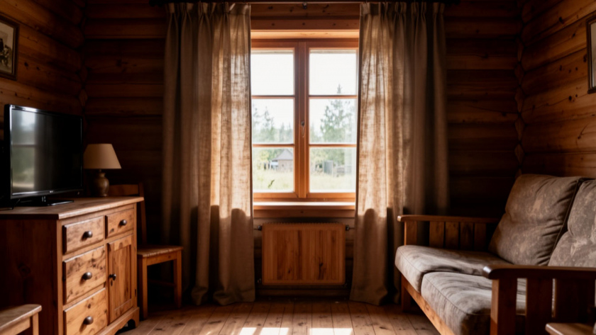 Шторы для дачи: подходящие ткани, лучшие модели и идеи для разных стилей в 2026 году