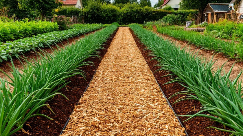 Соседка в шлепанцах ходит, а я в резиновых сапогах тону: нашла 9 способов навести порядок в огороде между грядками