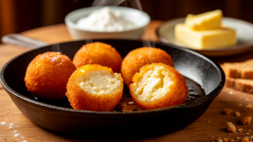 Без дрожжей, без ожидания, без липких рук: готовлю нежнейшие творожные шарики на сковороде - 2 варианта (классика + безглютеновый)