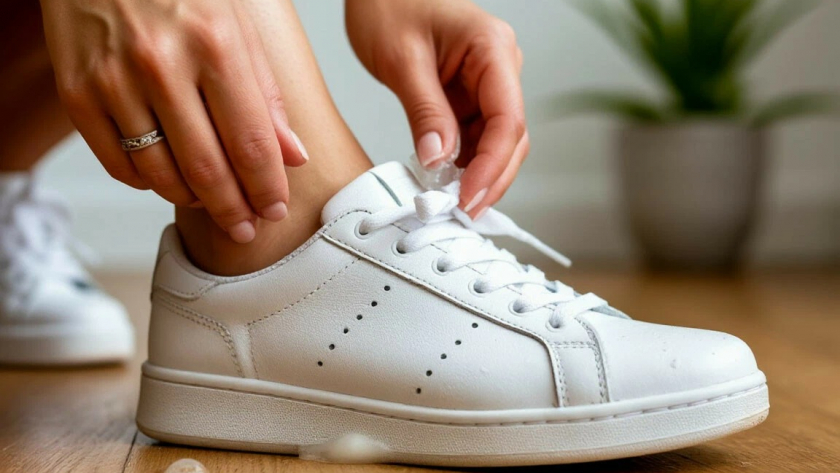 Лето, кроссовки, вечером снимаешь — и глаза на лоб. Положите внутрь обуви это, и утром запаха не будет