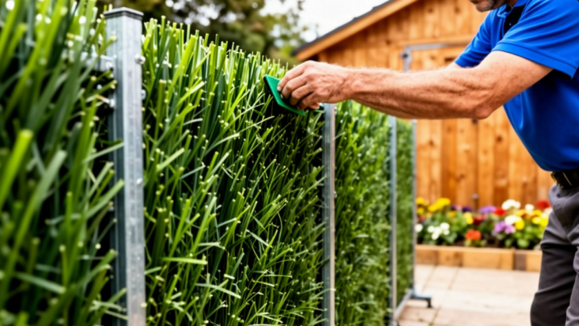 Дерево и кирпич ушли в прошлое - дачники нашли классный материал для забора: красить и ухаживать не надо