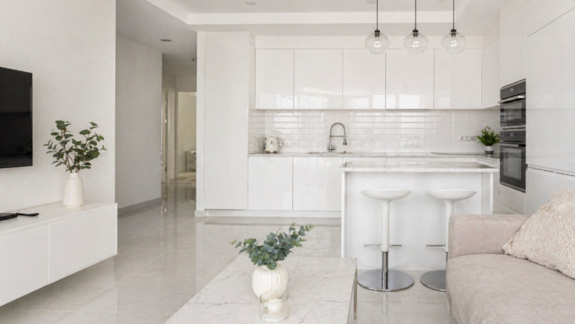 Белая затирка, глянец и светлый интерьер: почему на фото ремонт выглядит дорого – а дома быстро требует постоянной уборки