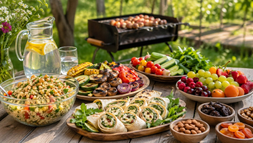 Майский пикник без скучного стола: что приготовить кроме шашлыка и какие закуски не испортятся к вечеру