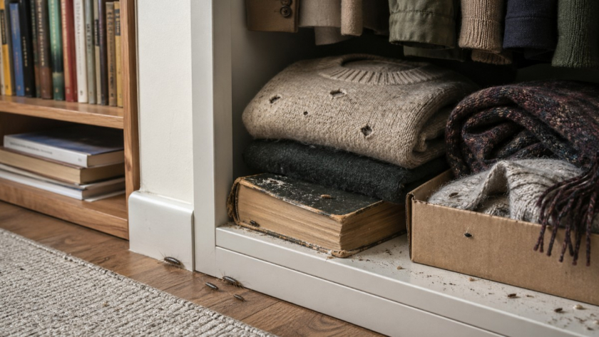 Чешуйницы, кожееды и тихая порча вещей: почему в квартире появляются вредители, которые едят книги, шерсть и текстиль