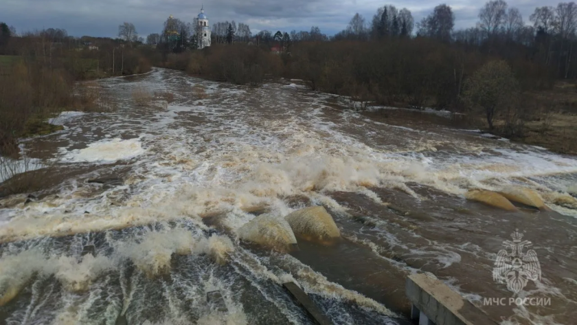 В Кировской области зафиксировали снижения уровня воды в Вятке