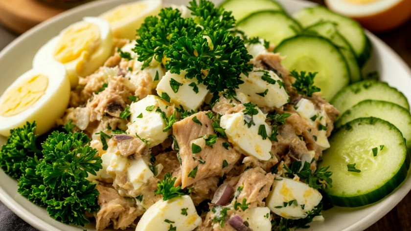 С варёной картошечкой и огурчиком: салат с сайрой из нашего советского детства, который я до сих пор ставлю на стол поближе к себе
