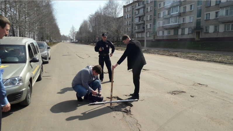 ГИБДД и депутаты выберут дороги в Чепецке, где пройдет ямочный ремонт