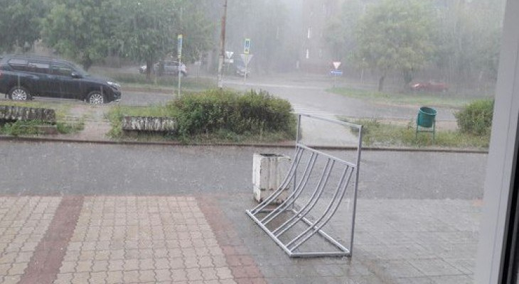 Метеопредупреждение от МЧС: в первый день лета на Чепецк обрушится ливень