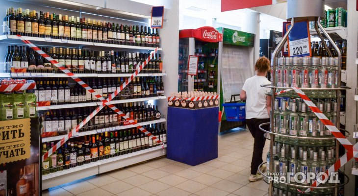 В Кирово-Чепецке на следующей неделе не будут продавать алкоголь