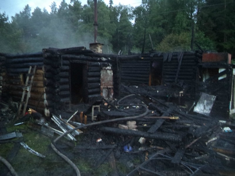 За неделю в Чепецке сгорели три дачных дома