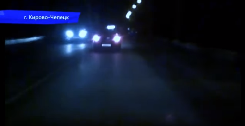 В Чепецке водитель устроил погоню, пытаясь скрыться от инспекторов