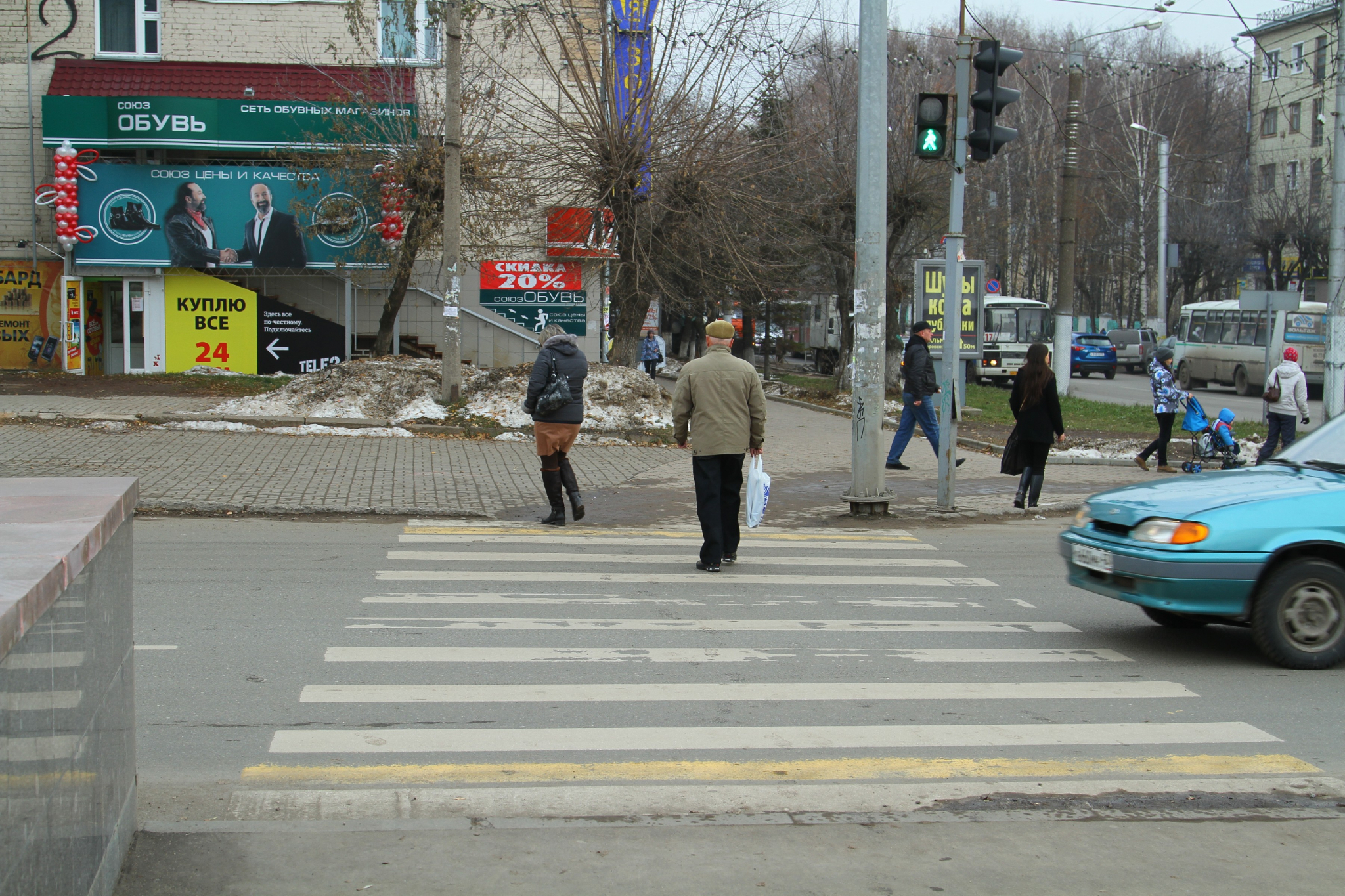 ГИБДД будет дежурить на самых аварийных пешеходных переходах Чепецка