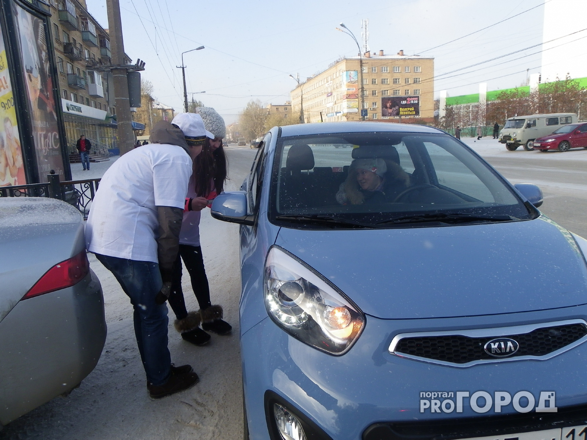 В Чепецке появился автомобильный "борец за справедливость"