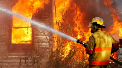 В доме, где сгорели 2 человека, ранее неоднократно были пожары