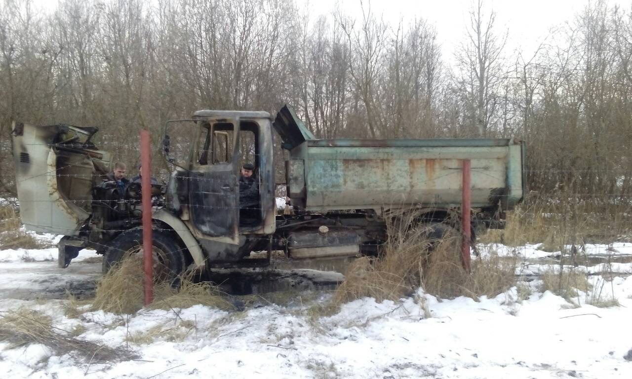 В Чепецке во время движения вспыхнул грузовик МУП «Водоканал»
