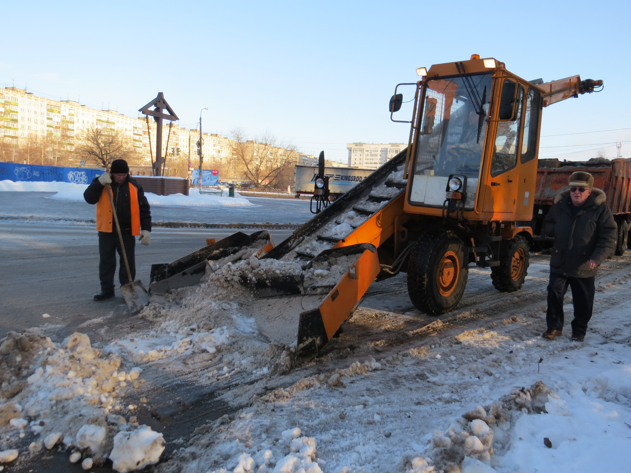 Опубликован график очистки дорог от снега в Кирово-Чепецке