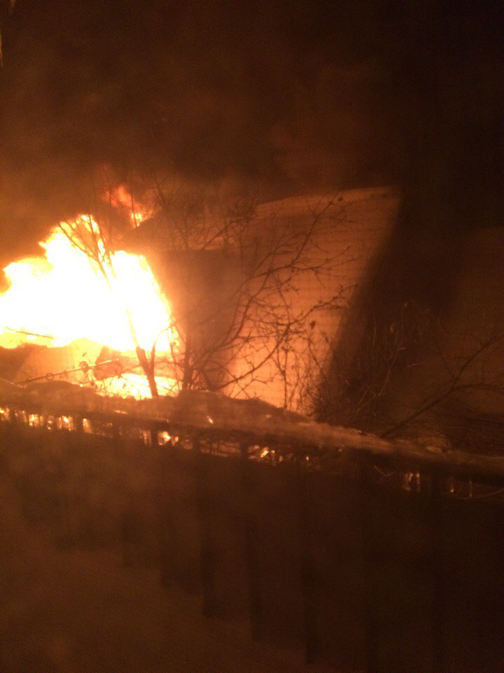 В Чепецком районе за ночь произошло 4 пожара