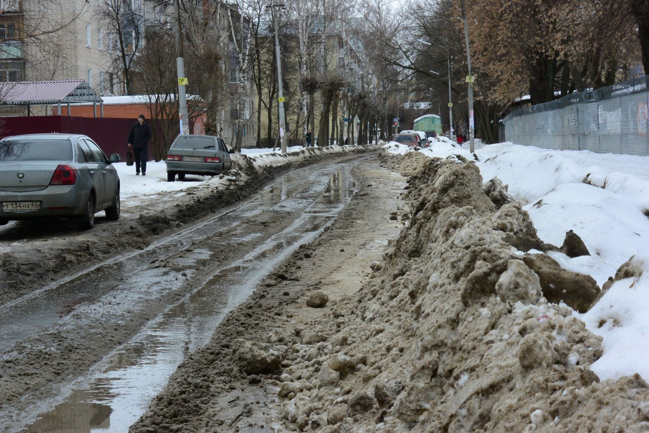 Власти Чепецка внесли изменения в график уборки улиц от снега