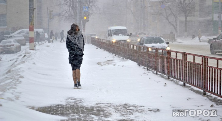 В Кирово-Чепецке ожидается снегопад