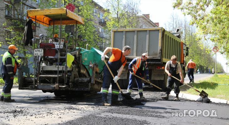 В Чепецке проверили, что стало с отремонтированными дорогами после зимы
