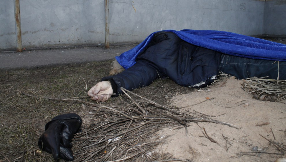 В Чепецком районе на улице нашли мужчину без сознания