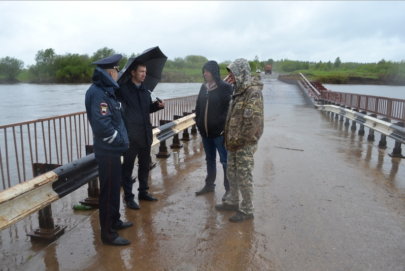 Комиссия оценила состояние моста на Каринторф после ремонта