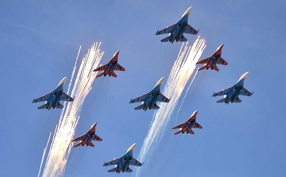 "Русские витязи" в Кирове покажут несколько фигур высшего пилотажа