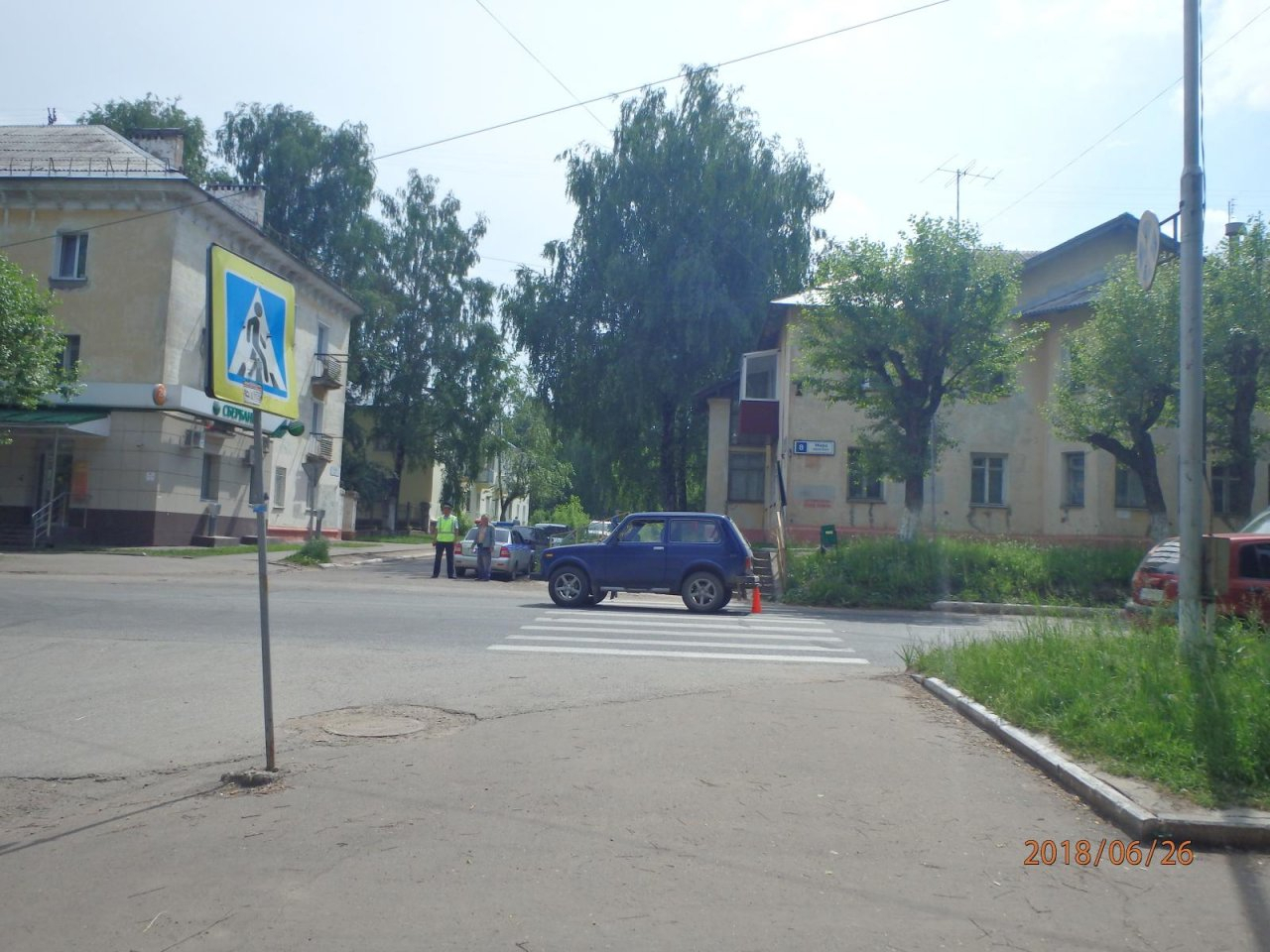 В Чепецке водитель ВАЗа сбил женщину на пешеходном переходе