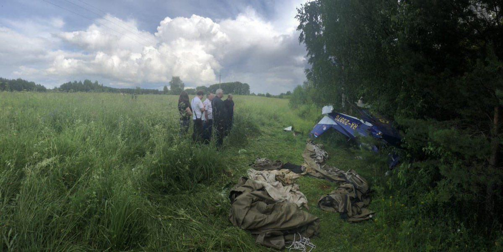 В разбившемся в Чепецком районе самолете находился высокопоставленный чиновник