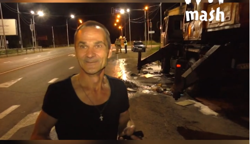 В Кирове мужчина спалил на трассе грузовик, чтобы согреться