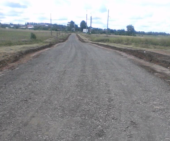 В Кирово-Чепецком районе отремонтировали дорогу между деревнями Саши и Кулига