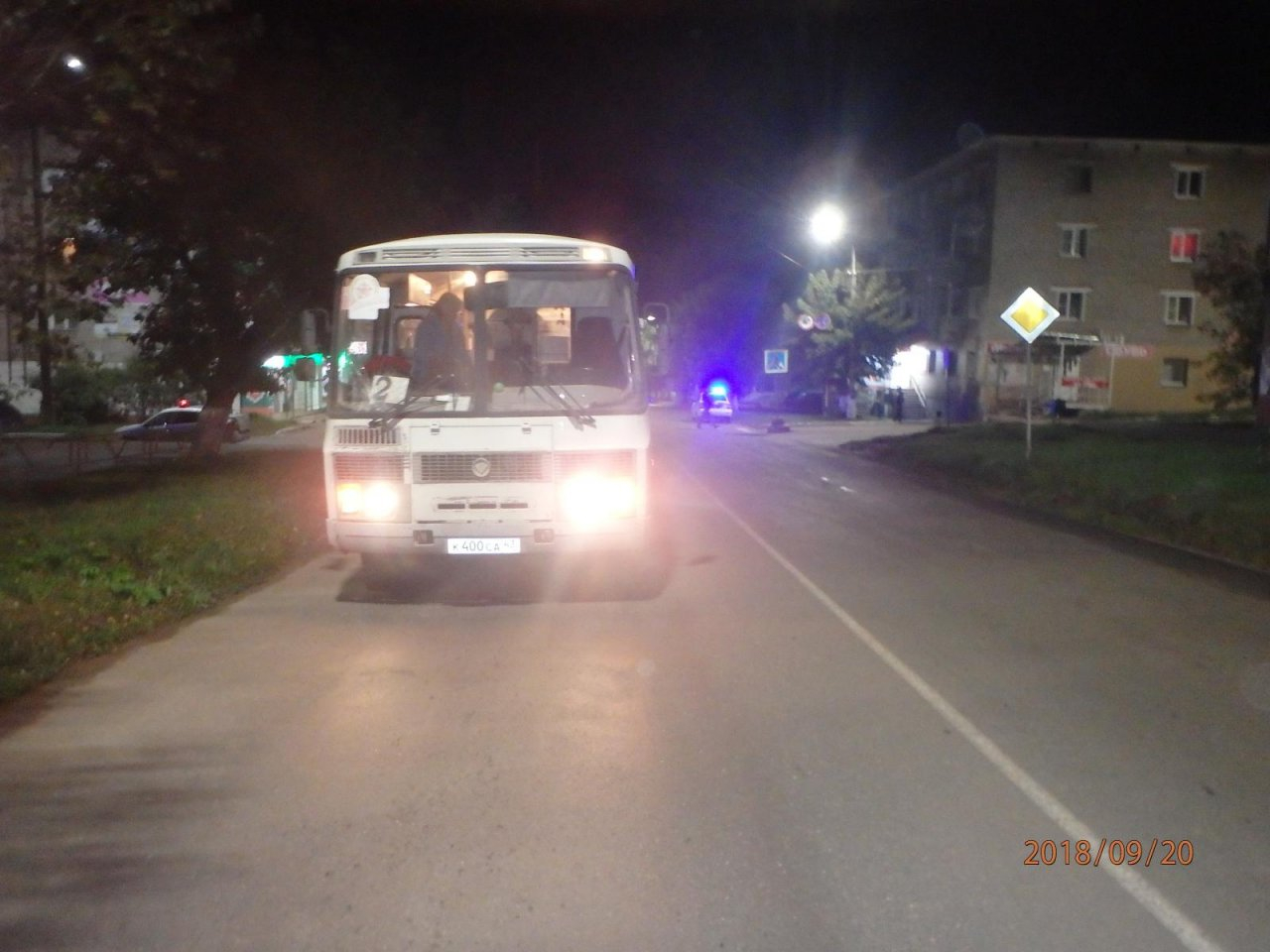 В Чепецке автобус второго маршрута сбил женщину