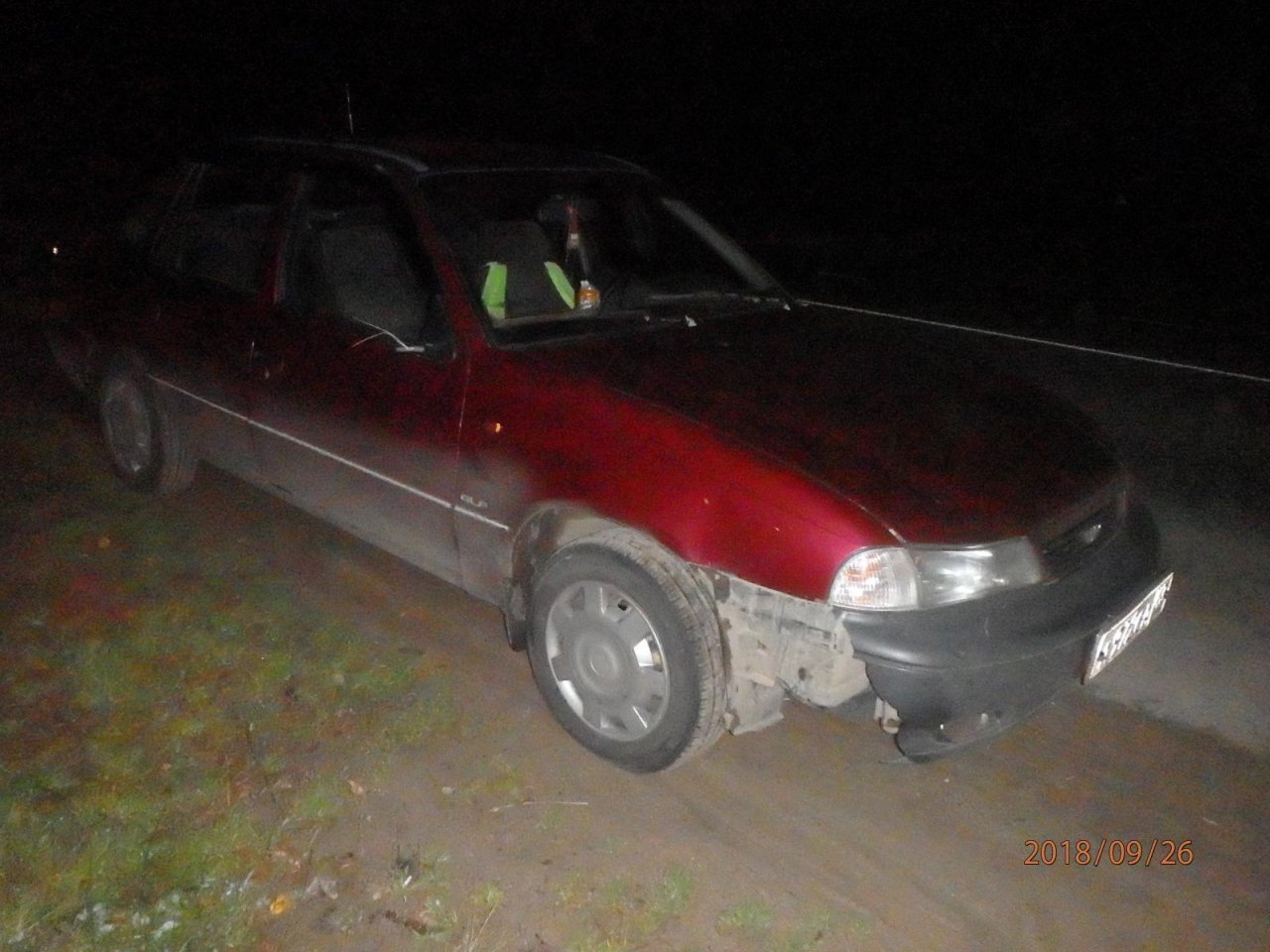В Чепецком районе на трассе водитель иномарки сбил пешехода