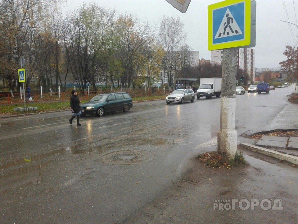 В Чепецке назвали самый аварийный пешеходный переход
