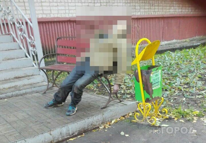В Чепецке на проспекте Кирова прохожие нашли тело мужчины