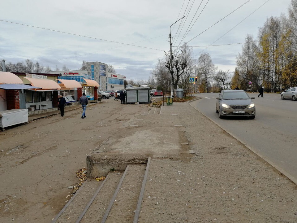 Фото дня: в Чепецке пропала еще одна остановка