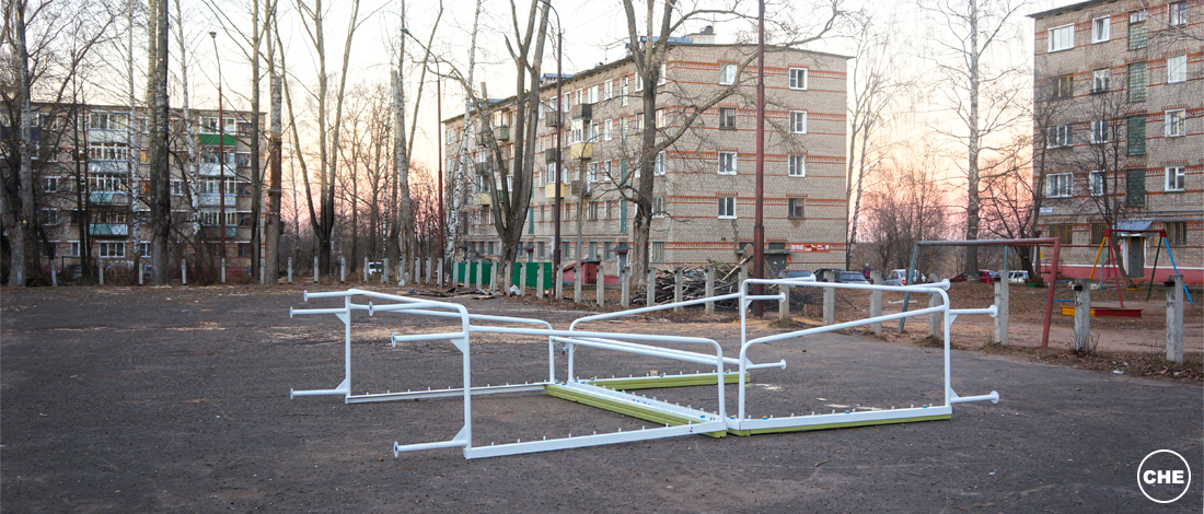 Площадки, которые не успели благоустроить в Чепецке до холодов