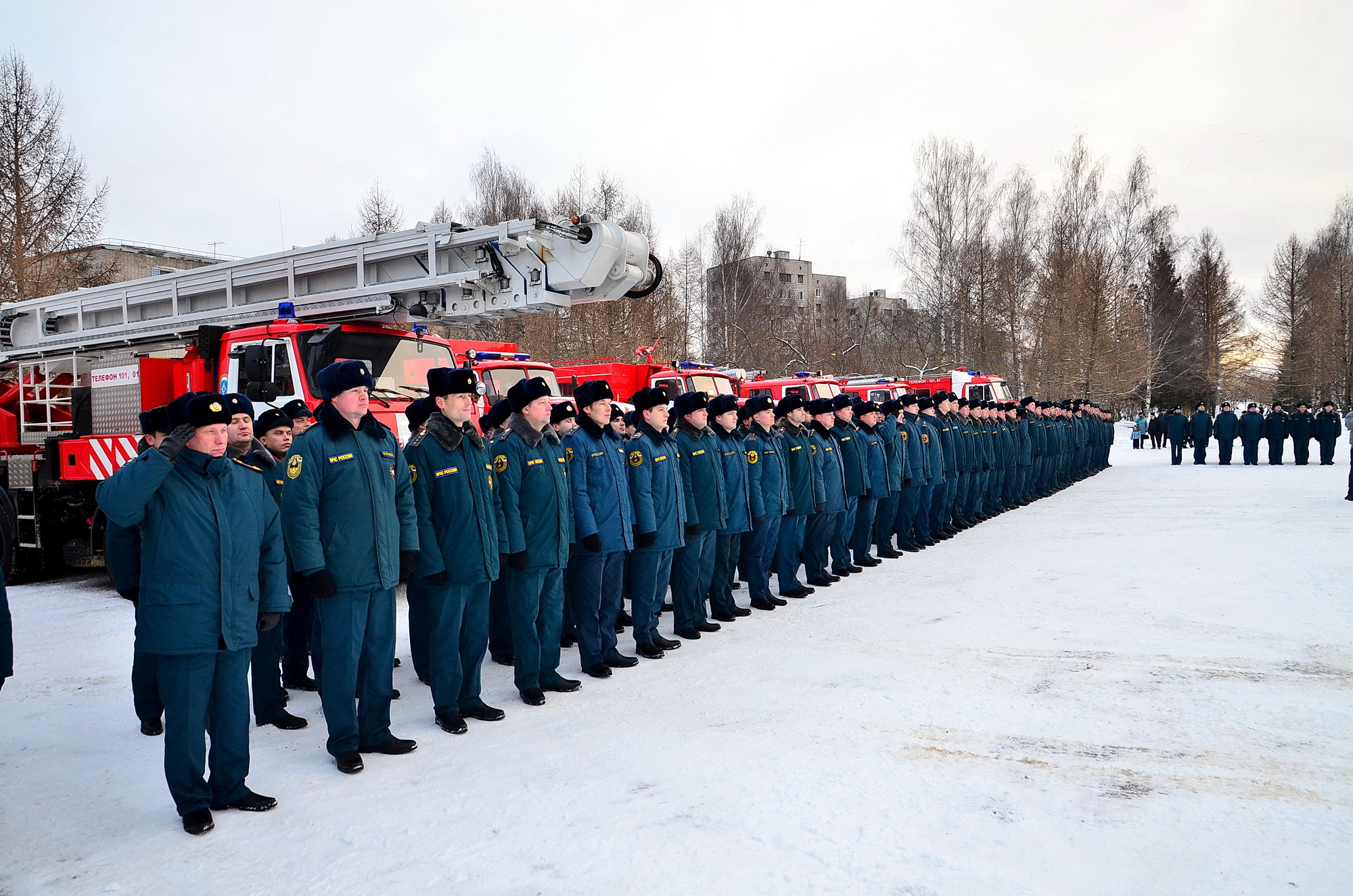 «УРАЛХИМ» поздравил Специальное управление ФПС №16 МЧС России с 70-летием