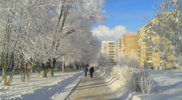 В Кирово-Чепецк придут 36-градусные морозы