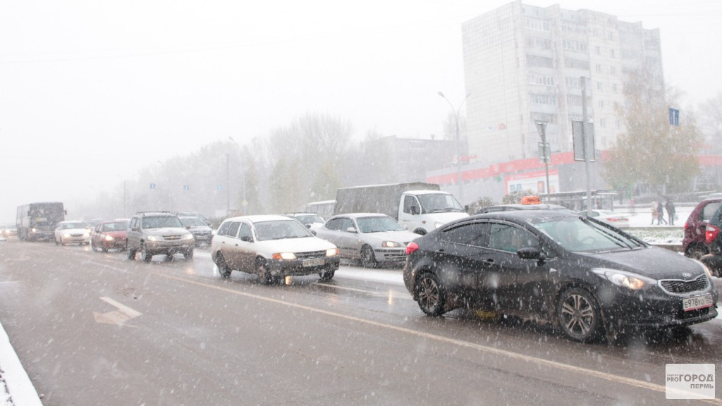 Из-за снегопадов в Кирово-Чепецке может увеличиться количество аварий