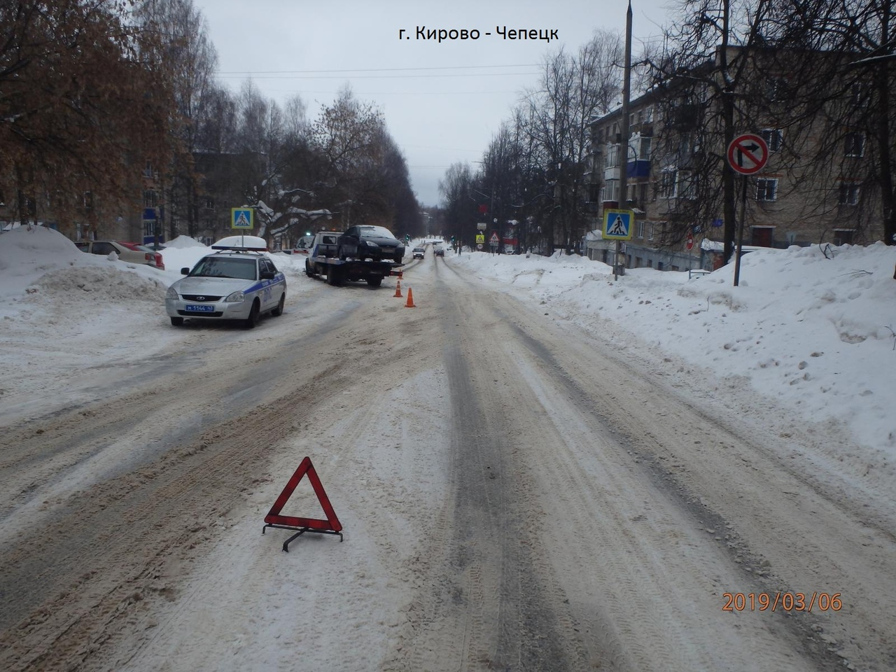 В Кирово-Чепецке произошло ДТП с наездом на ребенка