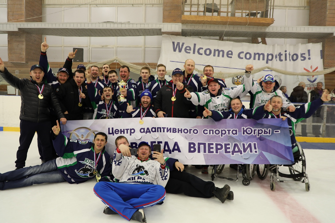 Илья  Волков в седьмой раз стал  чемпионом России по следж-хоккею