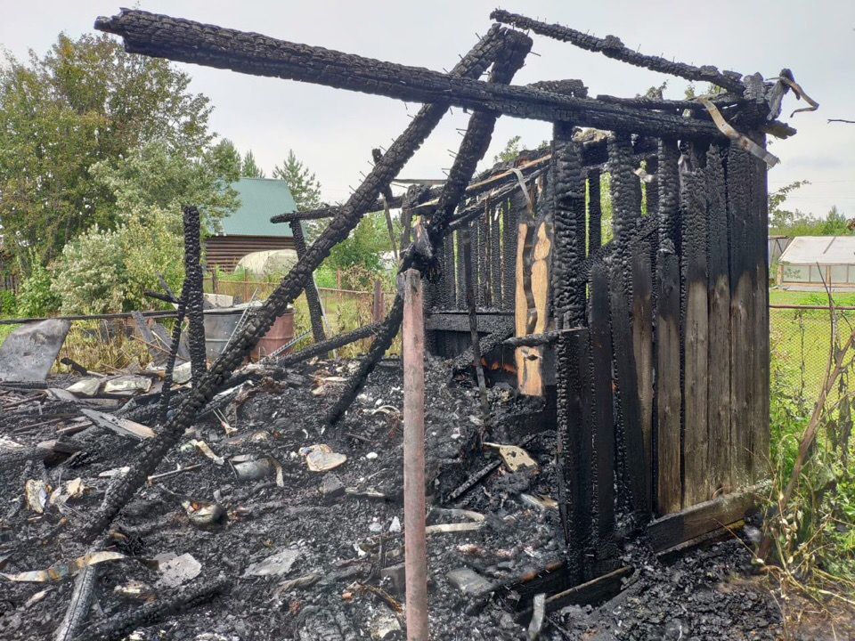 В Кирово-Чепецком районе в пожаре погиб мужчина