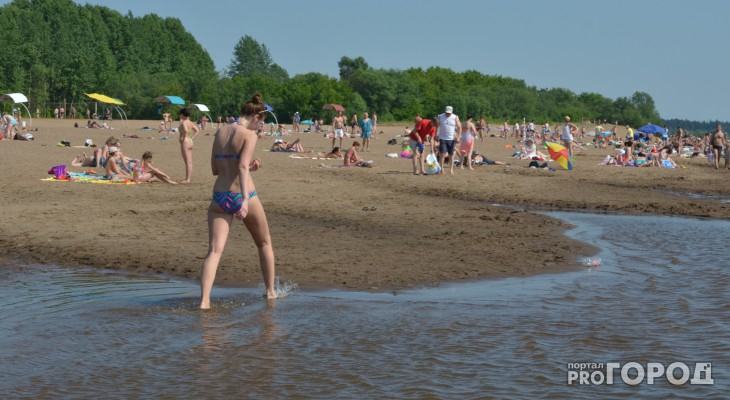 В администрации Чепецка рассказали, можно ли купаться на городском пляже