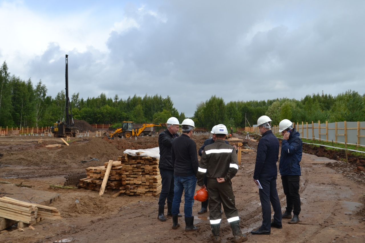 Фоторепортаж: как строят ясли в Кирово-Чепецке