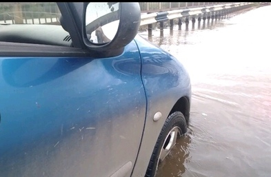 В Кирово-Чепецком районе затопило понтонный мост