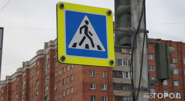 Большинство пешеходных переходов у школ Кирово-Чепецка не соответствуют нормам